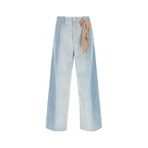 Marni Men Light-Blue Chambray Jeans